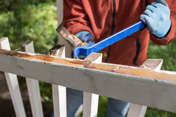 Deck Railing Replacement in Toms River