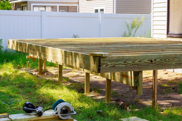 Elevated Deck Installation in Toms River